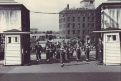 The Guard Band entering the front of the Embassy.
